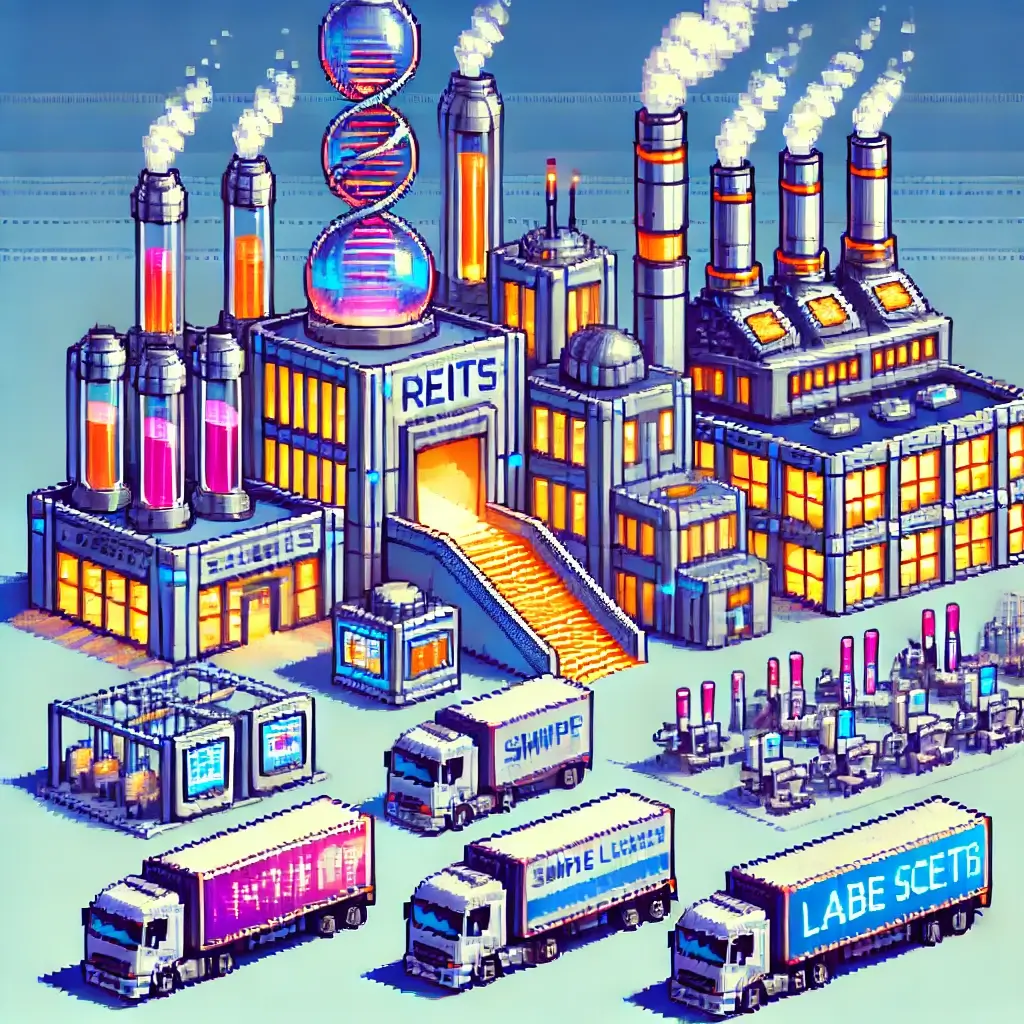 9 Field-Tested life science REITs Plays to Ride At-Home Lab Testing (Without Becoming a Bio PhD) 6 9 Field-Tested life science REITs Plays to Ride At-Home Lab Testing (Without Becoming a Bio PhD) Pixel art of futuristic life science REIT labs with glowing ventilation, symbolizing at-home testing infrastructure, lab real estate, and clinical workflows.